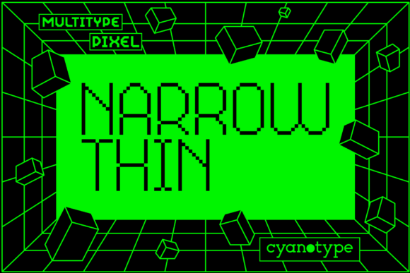 A Designer's Review of the MultiType Pixel Narrow Thin Font