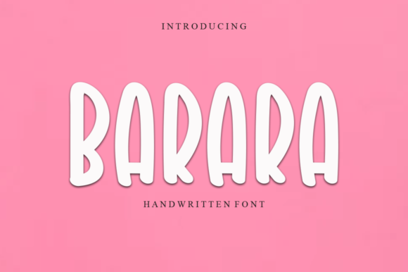 Barara: A Unique Display Font for Modern Marketing Campaigns
