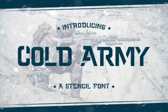Cold Army: The Bold Font That Gives Your Business a Modern Edge