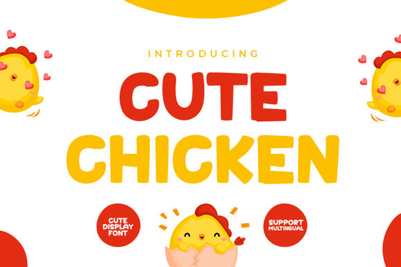 Cute Chicken Font: Adding Authentic Playfulness to Brand Identity