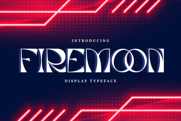 Firemoon: The Chic Display Font for Crafters and Sellers