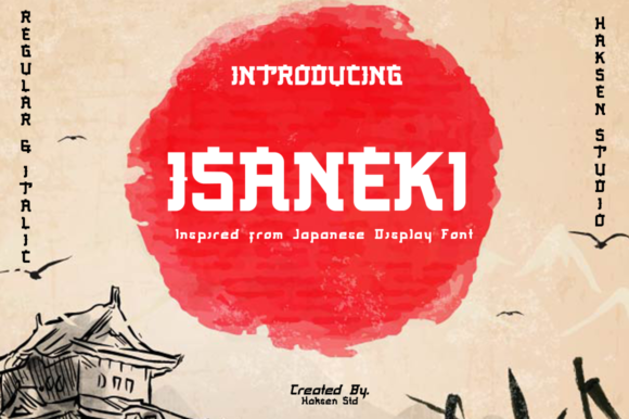 Isaneki: A Bold Font That Transforms Brand Identity