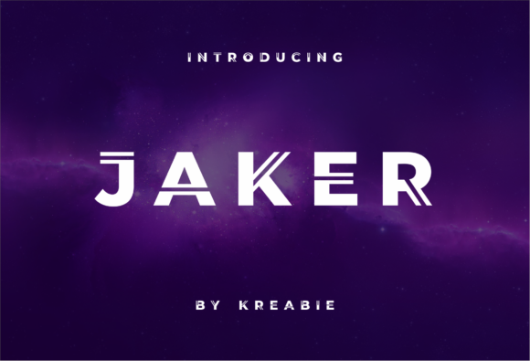 Jaker: A Modern Display Font for Editorial Confidence