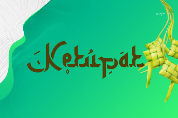 Ketupat: A Display Font with Distinct Character