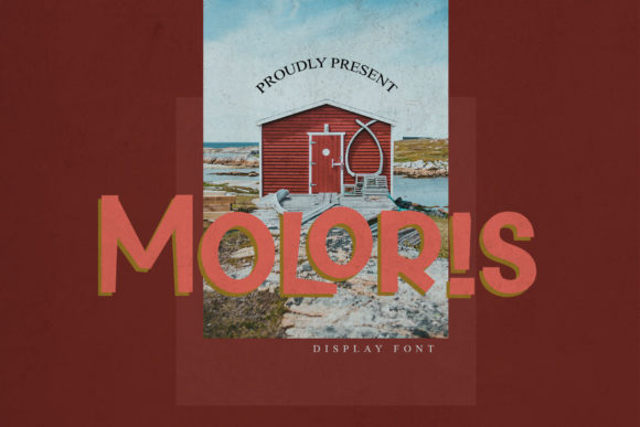 Moloris: A Modern Display Font for Editorial Personality