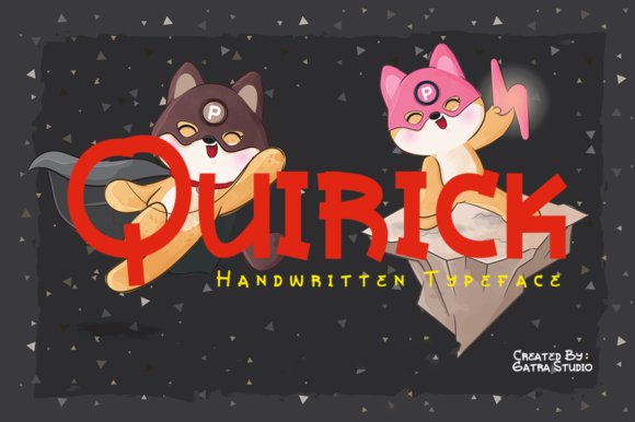 Quirick: The Playful Display Font for Digital Personality