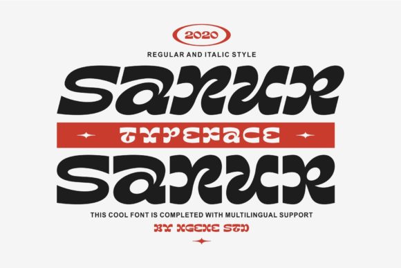 Sanur: A Modern Display Font for Web Design