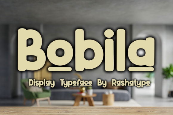 The Bobila Typeface: Elevating Editorial Design with a Casual Display Font