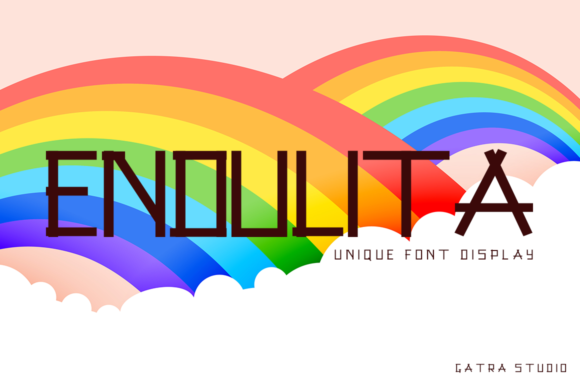 The Distinctive Appeal of the Endulita Display Font