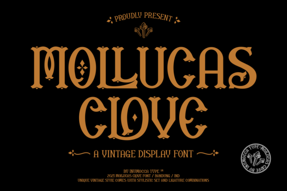 Unleash Vintage Charm with the Mollucas Clove Font
