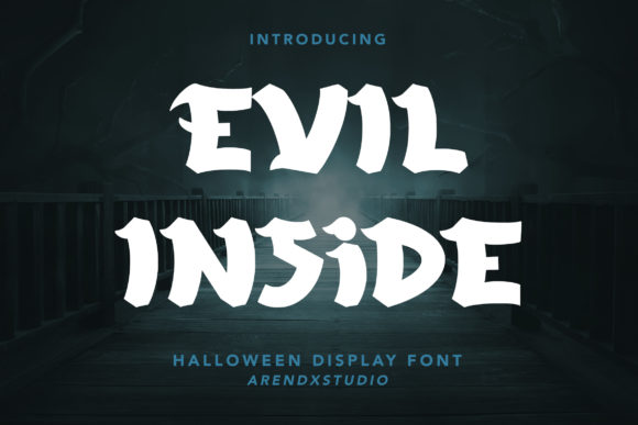 Using the Evil Inside Font to Enhance Editorial Designs